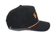 Tennessee No Rivals Upside Down Rally Structured Cap - Black